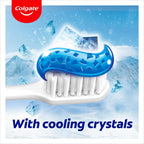 Colgate Max Fresh Cooling Crystals Toothpaste 100ml Pump - 6 Pack Fresh Breath Gel - Damaged Box