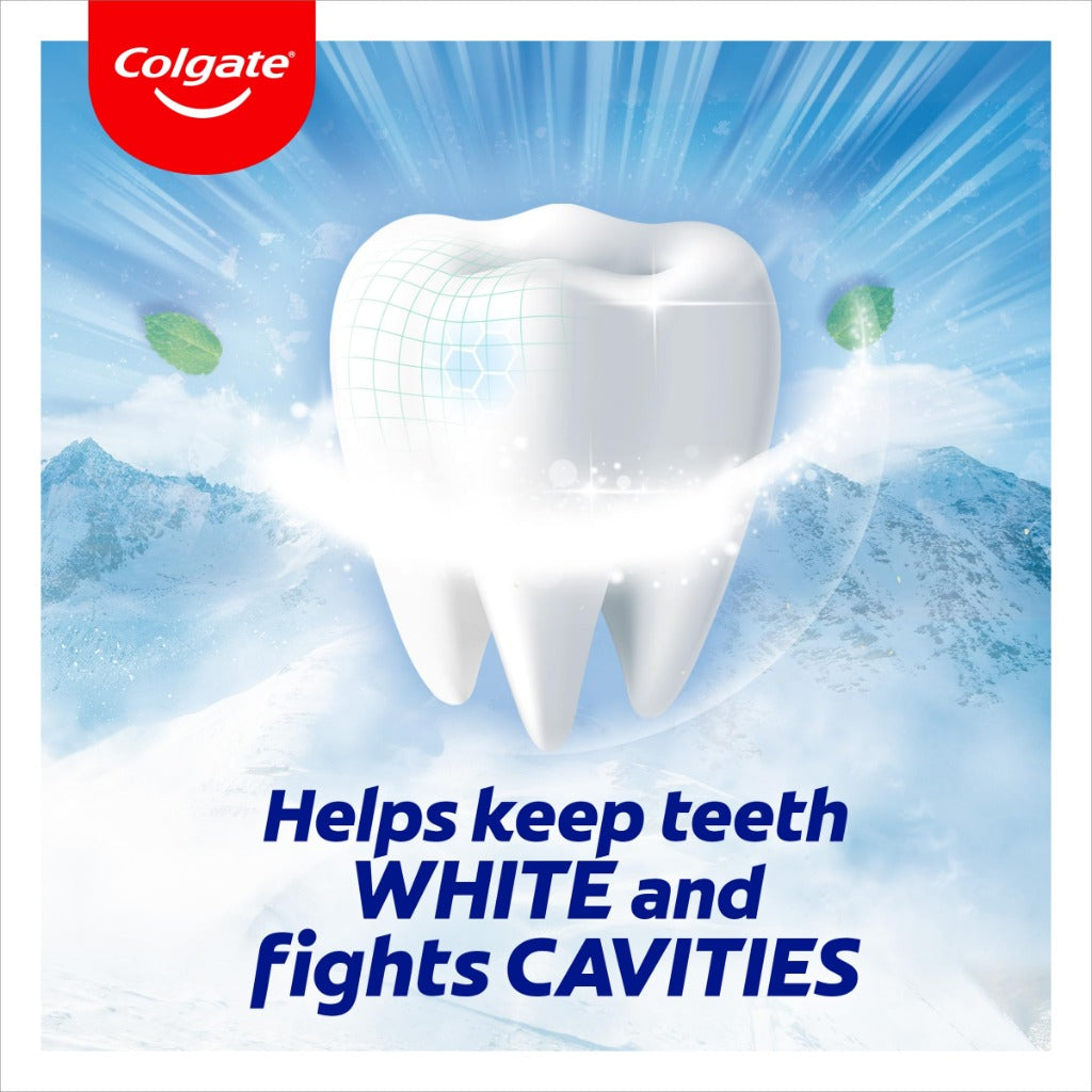 Colgate Max Fresh Cooling Crystals Toothpaste 100ml Pump - 6 Pack Fresh Breath Gel - Damaged Box