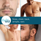 My Skin Wax - Hard Wax Beads, 800g, Hypoallergenic, Wax Beads for Sensitive Skin, Painless, Stripless Hair Removal Wax, Men, Women, Face wax, Leg Wax, Bikini Wax, Brazilian, Eye Brow, Lip - New - BBE 05/2029