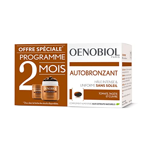 Oenobiol Self-Tanning Luminous Uniform Colour Without Sun - Set of 2 Boxes - Damaged Box - BBE 09/2028