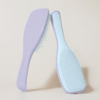 Tangle Teezer Ultimate Detangler Hairbrush - For Wet & Dry Hair - Detangling Brush for All Hair Types - Two-Tiered Teeth Reduce Breakage & Eliminate Knots - Lilac Cloud Blue - Damaged Box