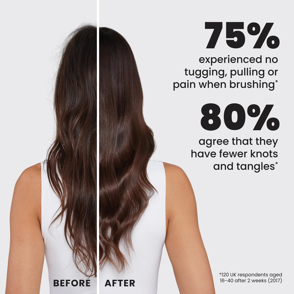 Tangle Teezer Ultimate Detangler Hairbrush - For Wet & Dry Hair - Detangling Brush for All Hair Types - Two-Tiered Teeth Reduce Breakage & Eliminate Knots - Lilac Cloud Blue - Damaged Box