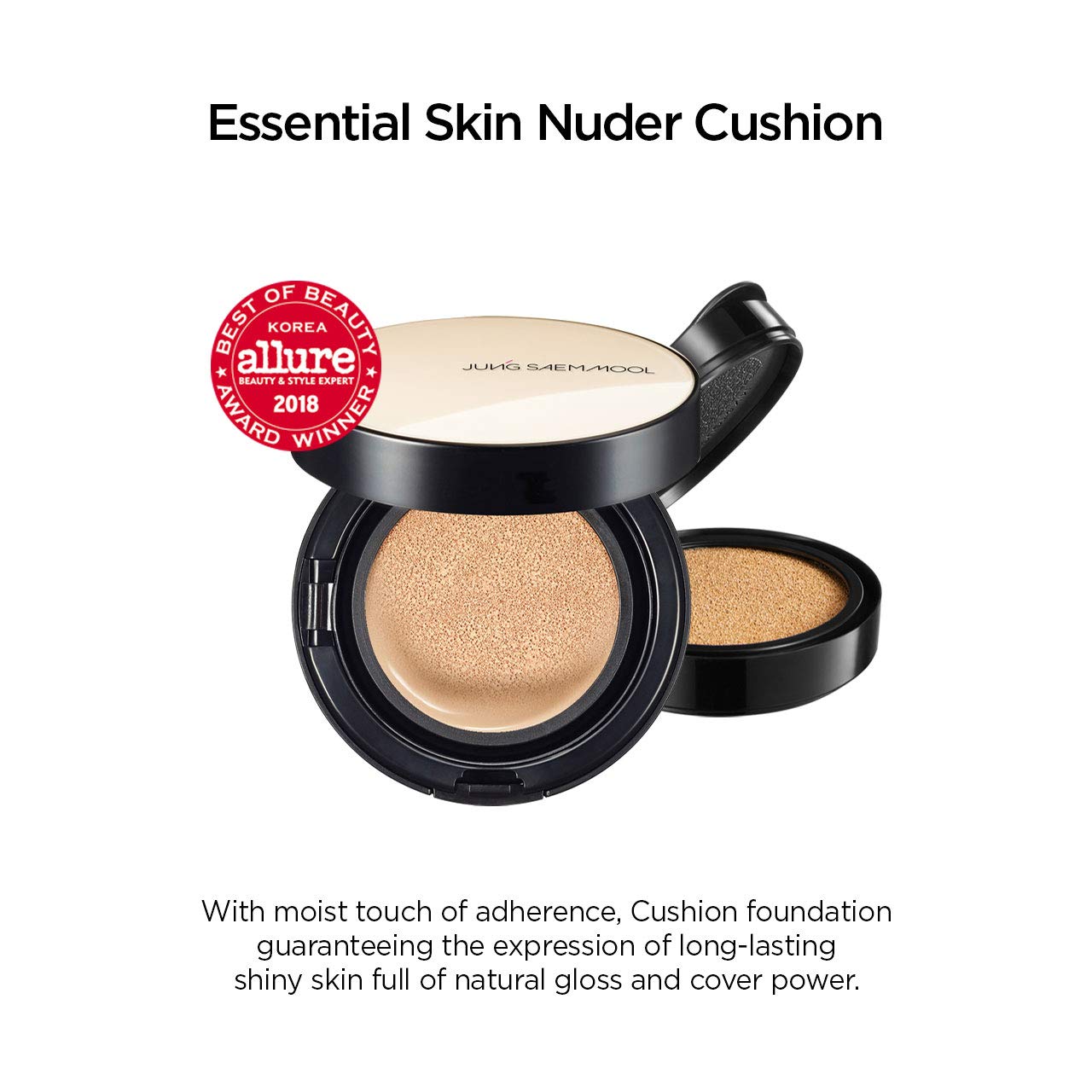 JUNGSAEMMOOL Essential Skin Nuder Cushion 14G With Refill 14G Light - New