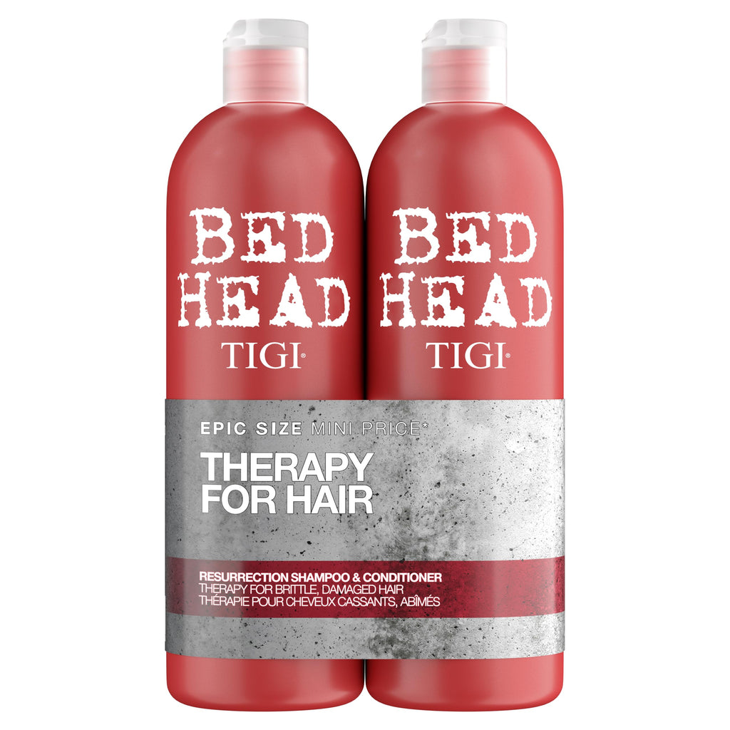 Bed Head by TIGI Resurrection Shampoo & Conditioner, Set 2x 750ml - New