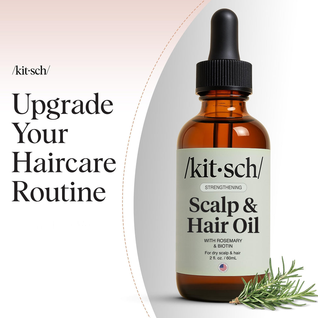Kitsch Lavender Scent Rosemary Oil for Hair Growth - 60ml - Damaged Box