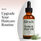 Kitsch Lavender Scent Rosemary Oil for Hair Growth - 60ml - Damaged Box