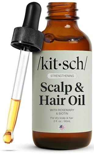 Kitsch Lavender Scent Rosemary Oil for Hair Growth - 60ml - Damaged Box