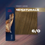 WELLA Koleston Perfect MePlus Pure Naturals Permanent Hair Colour Cream, No. 6/0 Dark Blonde, 0.66 kg - Damaged Box