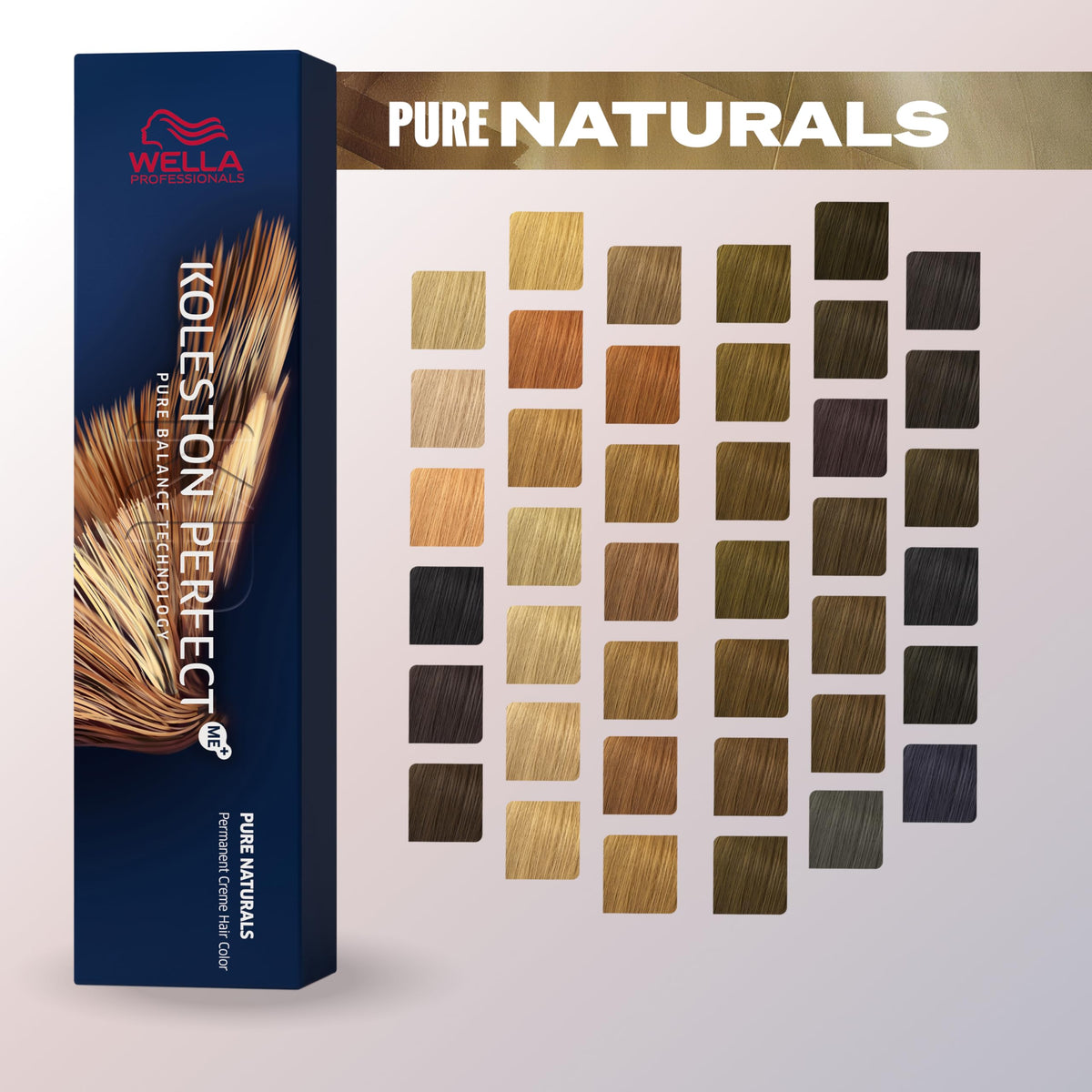 WELLA Koleston Perfect MePlus Pure Naturals Permanent Hair Colour Cream, No. 6/0 Dark Blonde, 0.66 kg - Damaged Box
