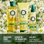 Herbal Essences Chamomile Shampoo & Conditioner Set, Leave In Treatment - Damaged Box