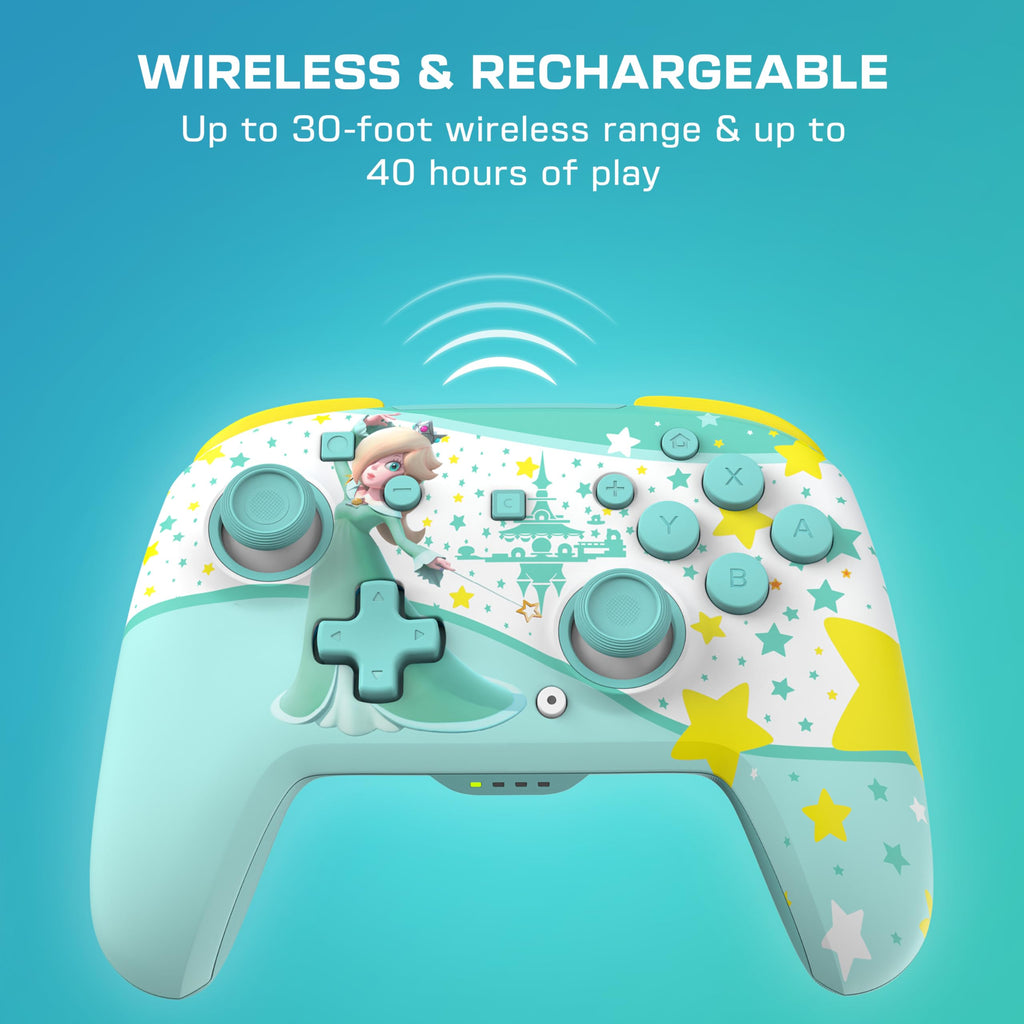 Turtle Beach Rematch Wireless Gaming Controller: Rosalina Nintendo Switch 2 - New
