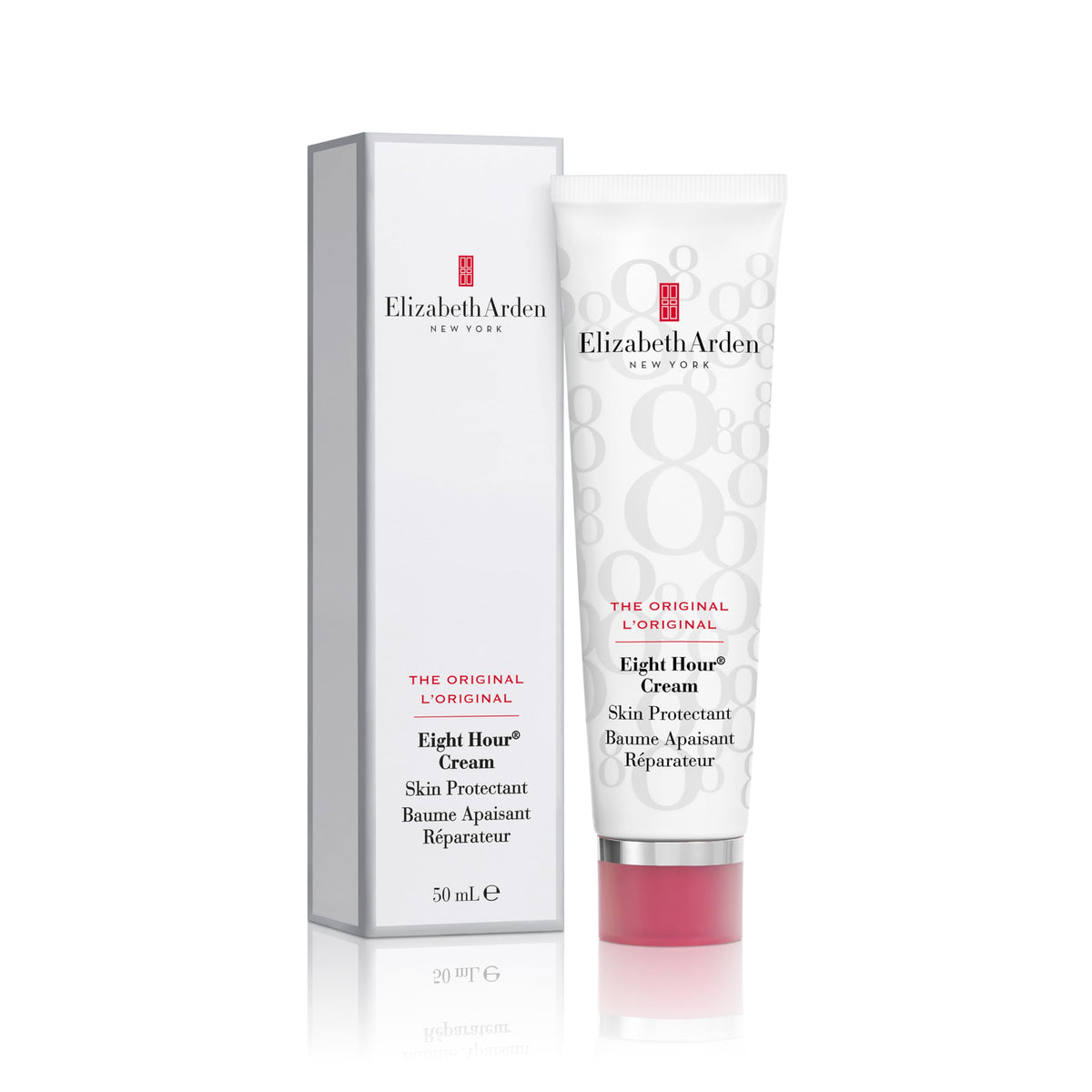 Elizabeth Arden Eight Hour Cream Skin Protectant Original for Face & Body, 50ml, Soothes & Protects Skin, Hydrates & Nourishes Dry, Chapped Skin, Unisex - New