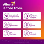 Allevia Allergy Relief Tablets 120mg Fexofenadine - 90 Tablets (3x 30) - 24hr Hayfever Pet Dust Mould Non-Drowsy - New - BBE 12/2028