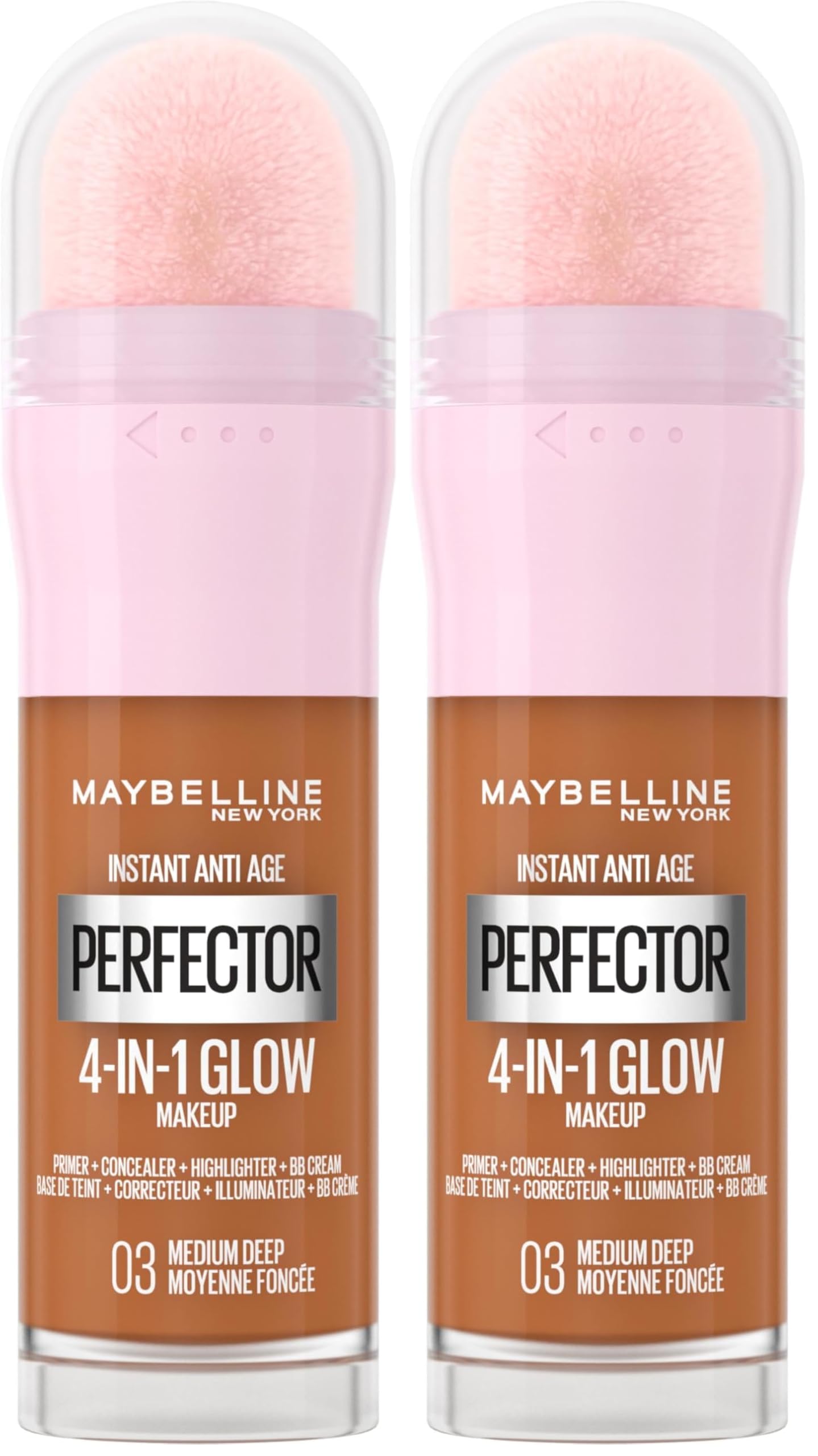 Maybelline Primer 4 in 1 Instant Anti Age Rewind Perfector, 0.5 Fair Light - Damaged Box