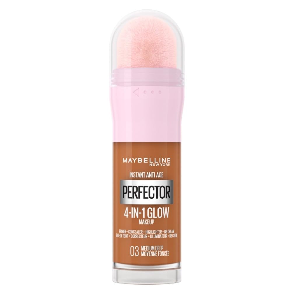 Maybelline Primer 4 in 1 Instant Anti Age Rewind Perfector, 0.5 Fair Light - Damaged Box