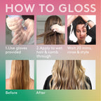 Josh Wood Hair Gloss Icy Blonde, Semi-Permanent Colour Toner, Vegan, 100ml - Damaged Box