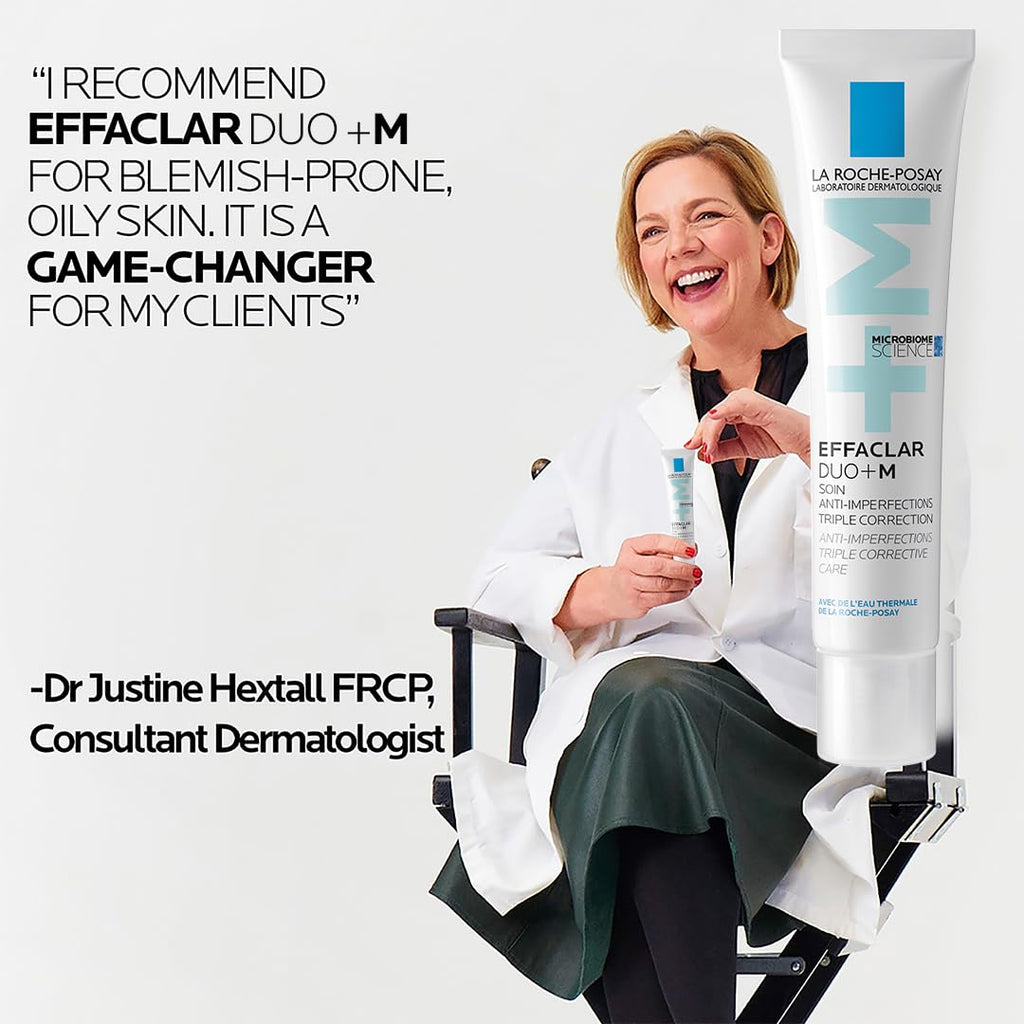 La Roche-Posay Effaclar Duo+M, Anti-Breakout Corrective Gel, 40ml - Damaged Box - BBE 02/2029
