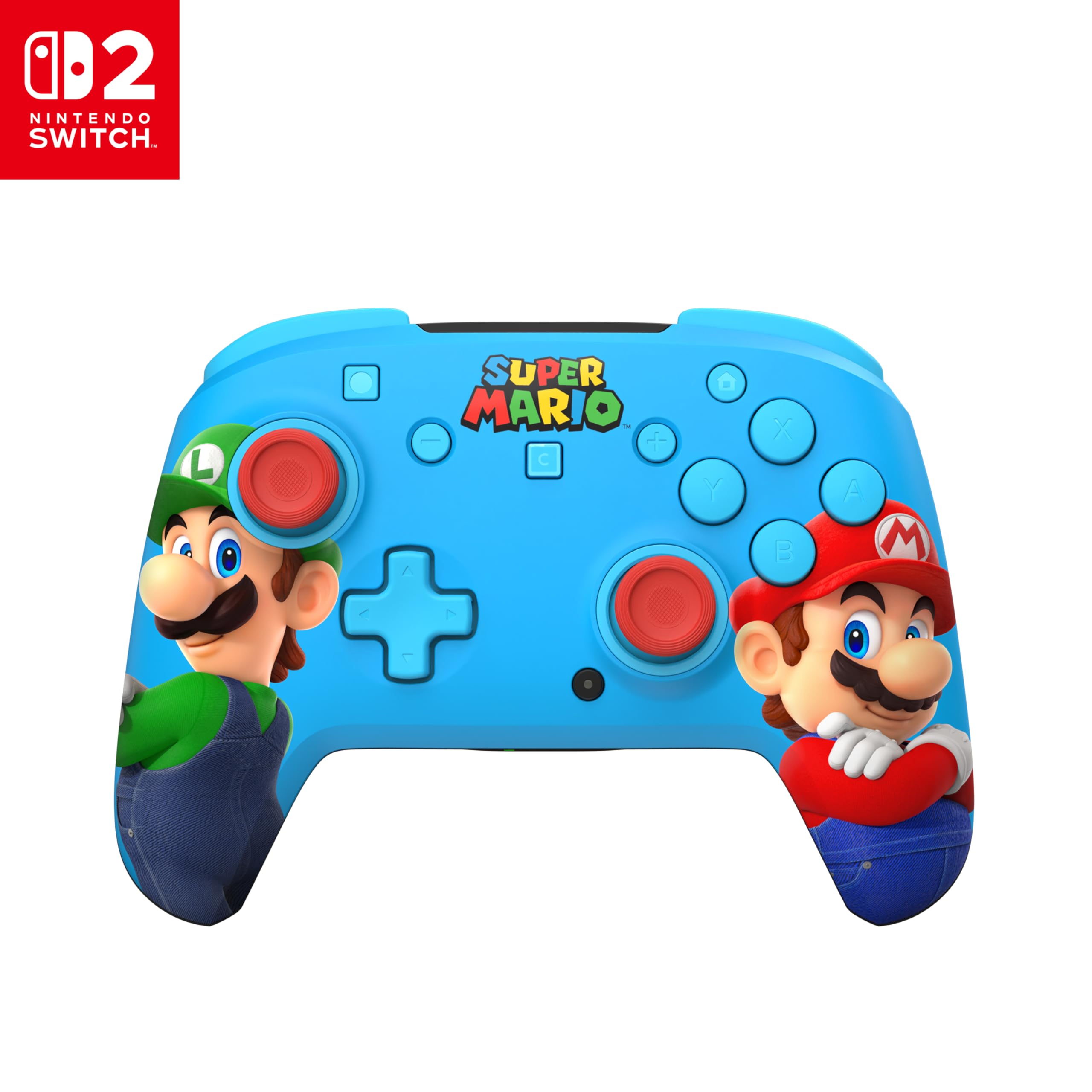 Turtle Beach Rematch Wireless Controller: Mario & Luigi, Nintendo Switch 2 - New