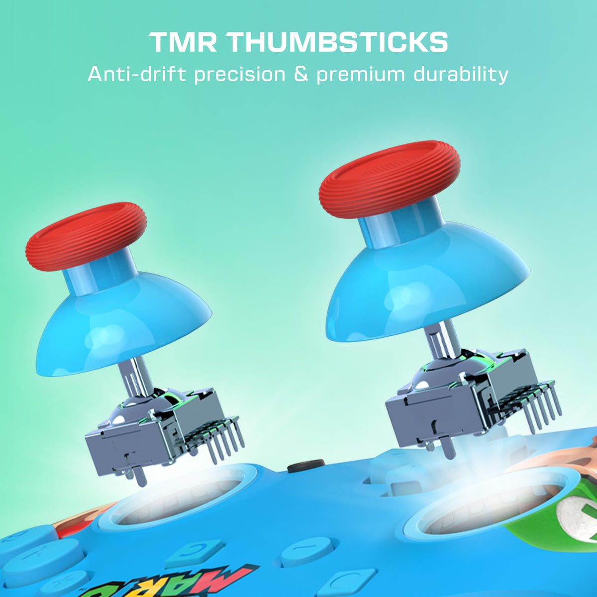 Turtle Beach Rematch Wireless Controller: Mario & Luigi, Nintendo Switch 2 - New
