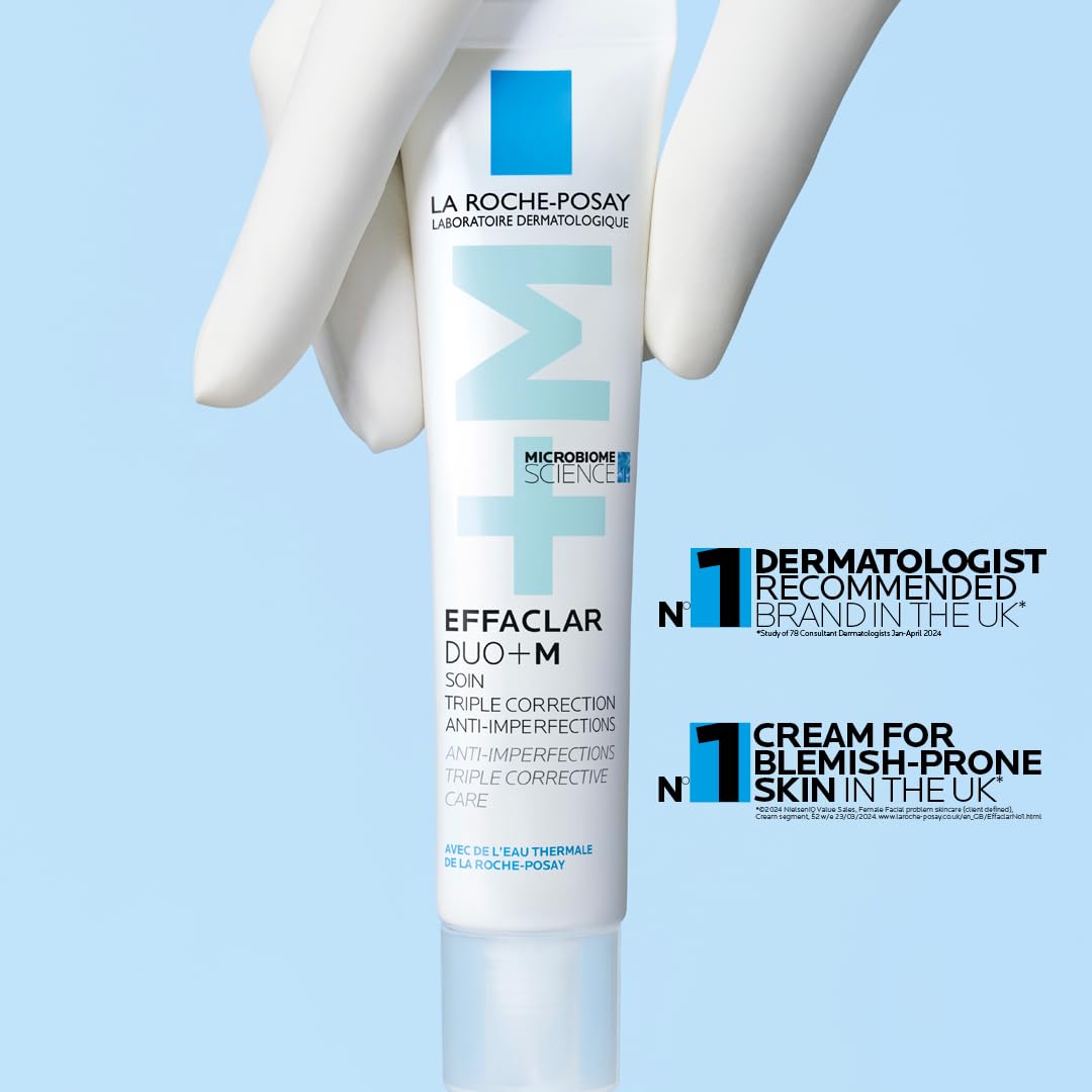 La Roche-Posay Effaclar Duo+M, Anti-Breakout Corrective Gel, 40ml - Damaged Box - BBE 02/2029