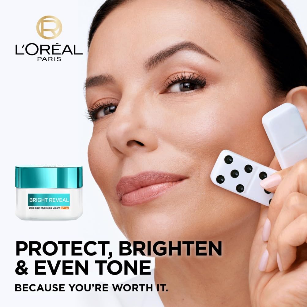 L'Oreal Paris SPF50 Dark Spot Day Cream, with 2% Niacinamide, 50ml - Damaged Box