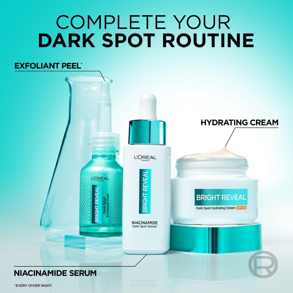 L'Oreal Paris SPF50 Dark Spot Day Cream, with 2% Niacinamide, 50ml - Damaged Box