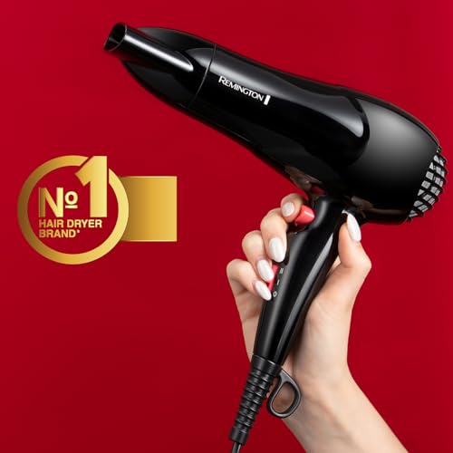 Remington Fast Dry Hair Dryer, 1900W, Lightweight and Compact, D2000 - Very Good