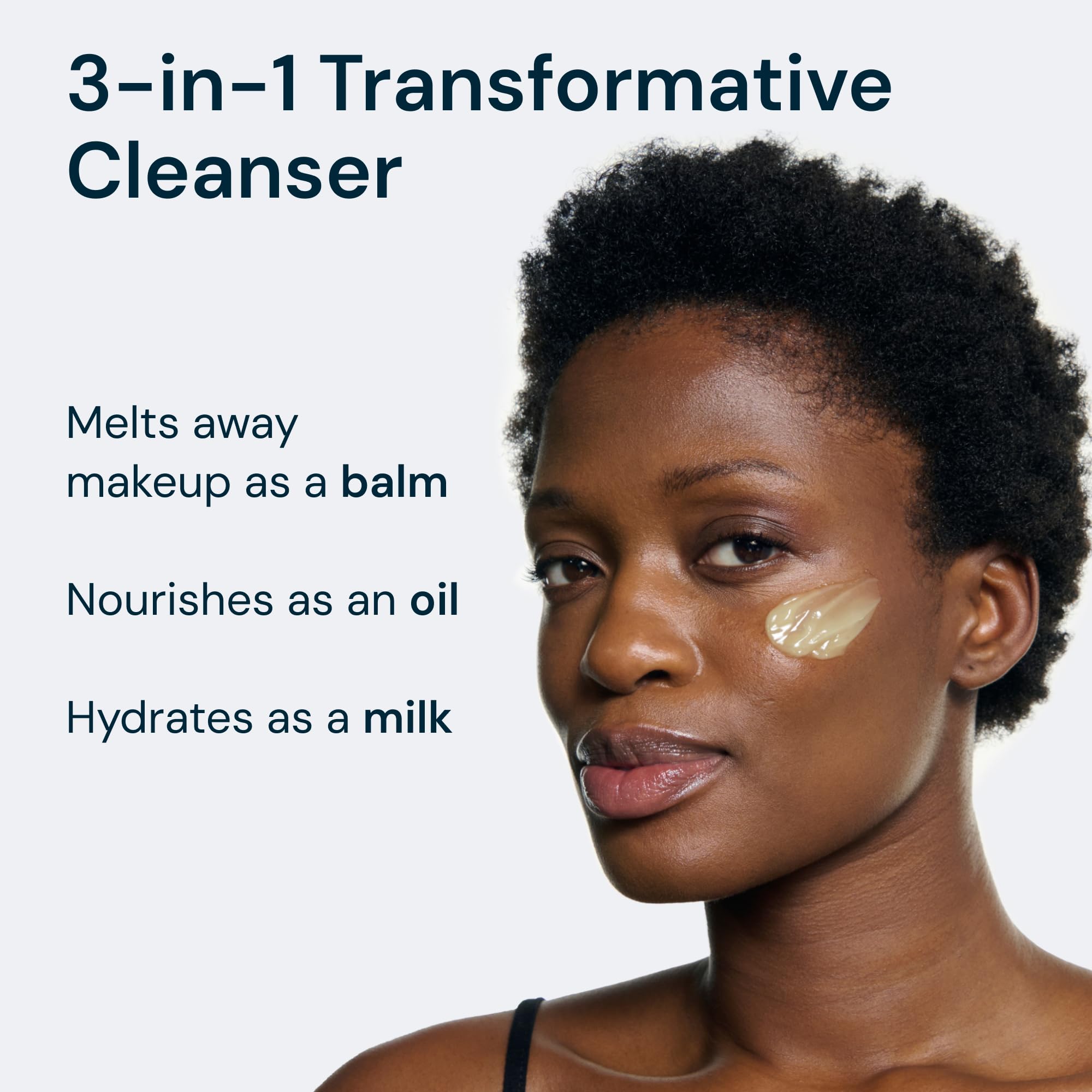 ELEMIS Pro-Collagen Cleansing Balm, 3in1 Melting Facial Cleanser for Deep Cleansing Wash, Infused with 9 Nourishing Essential Oils, Daily Moisturising Makeup Remover for Clean, Glowing Skin - New