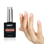 FZANEST HEMA & TPO-Free Builder Nail Gel With Top and Base Coat, 15ml * 3pcs Gel Polish Kit for Nail Strengthening Apex Extension Soak Off No Wipe Top Finish Base LED Lamp Cured - New