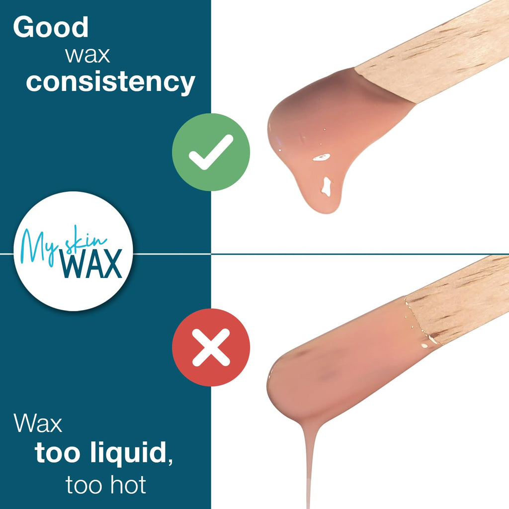 My Skin Wax - Hard Wax Beads, 800g, Hypoallergenic, Wax Beads for Sensitive Skin, Painless, Stripless Hair Removal Wax, Men, Women, Face wax, Leg Wax, Bikini Wax, Brazilian, Eye Brow, Lip - New - BBE 05/2029