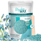 My Skin Wax - Hard Wax Beads, 800g, Hypoallergenic, Wax Beads for Sensitive Skin, Painless, Stripless Hair Removal Wax, Men, Women, Face wax, Leg Wax, Bikini Wax, Brazilian, Eye Brow, Lip - New - BBE 05/2029