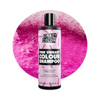 Crazy Color Pink Shampoo - 250ml Semi-Permanent Hair Colour Toner Vegan Formula - Damaged Box