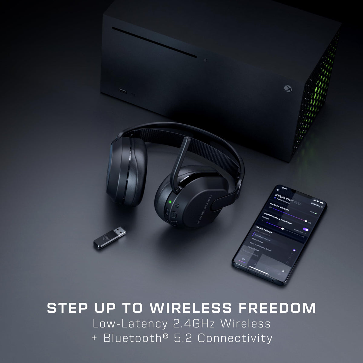Turtle Beach Stealth 500 Wireless Multiplatform Gaming Headset for XBOX, PC - New