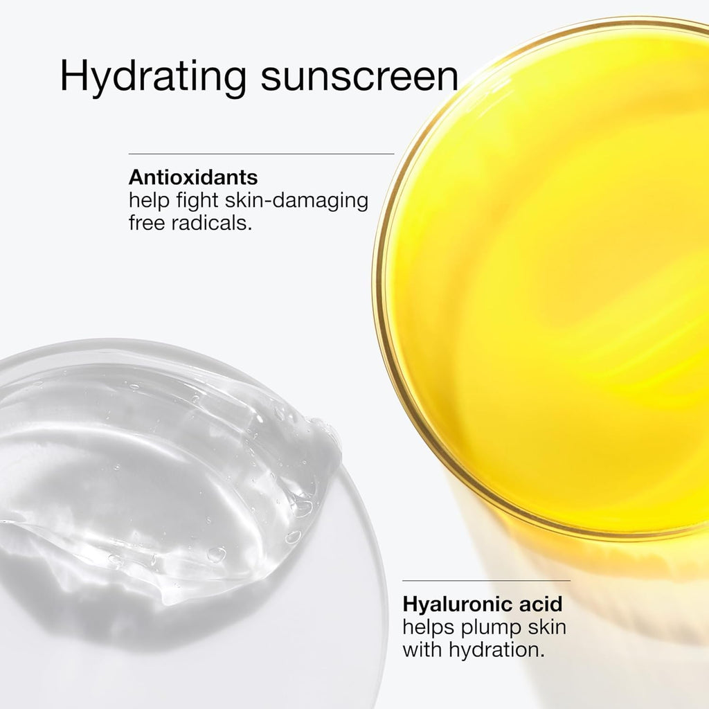 Clinique UV Solutions Hydrating Sunscreen SPF 50 With Hyaluronic Acid + Antioxidants | No White Cast | Safe For Sensitive Skin, 40 ml - Damaged Box