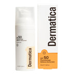 Dermatica SPF 50 Photodamage Defence Sunscreen | Anti-Ageing and Anti-Wrinkle I Fast Absorbing Lightweight Cream | Fragrance Free (50ml) - Damaged Box