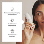 Dermatica SPF 50 Photodamage Defence Sunscreen | Anti-Ageing and Anti-Wrinkle I Fast Absorbing Lightweight Cream | Fragrance Free (50ml) - Damaged Box