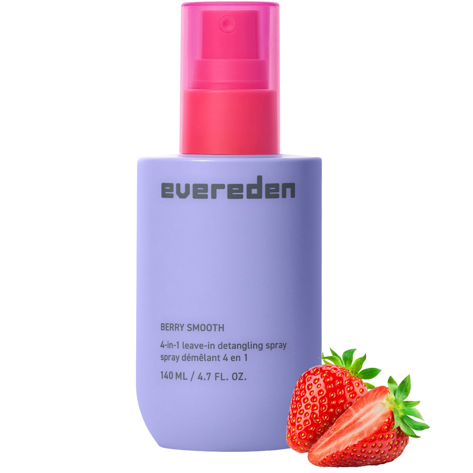 Evereden Kids Hair Detangling Spray: 4-in-1 Leave-In Detangler Spray - Moisturize, Strengthen, Protect, & Easily Tackle Even the Toughest Knots - Clean & Vegan - All Hair Types - Damaged Box