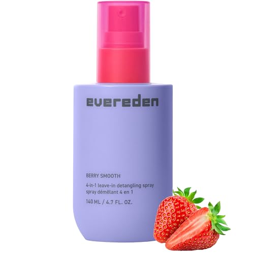 Evereden Kids Hair Detangling Spray: 4-in-1 Leave-In Detangler Spray - Moisturize, Strengthen, Protect, & Easily Tackle Even the Toughest Knots - Clean & Vegan - All Hair Types - Damaged Box