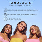 Tanologist Self Tan Mousse Dark (200 ml) Clear Self Tanning Foam For Sensitive Skin Dermatologist Approved Clean Ingredients & Vegan - New