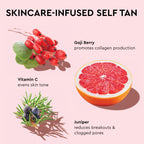 Tanologist Self Tan Mousse Dark (200 ml) Clear Self Tanning Foam For Sensitive Skin Dermatologist Approved Clean Ingredients & Vegan - New