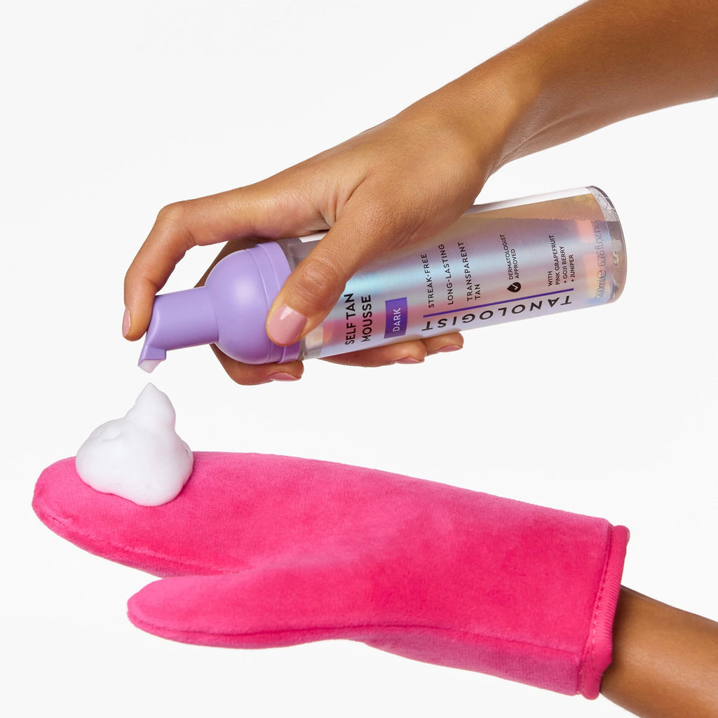 Tanologist Self Tan Mousse Dark (200 ml) Clear Self Tanning Foam For Sensitive Skin Dermatologist Approved Clean Ingredients & Vegan - New