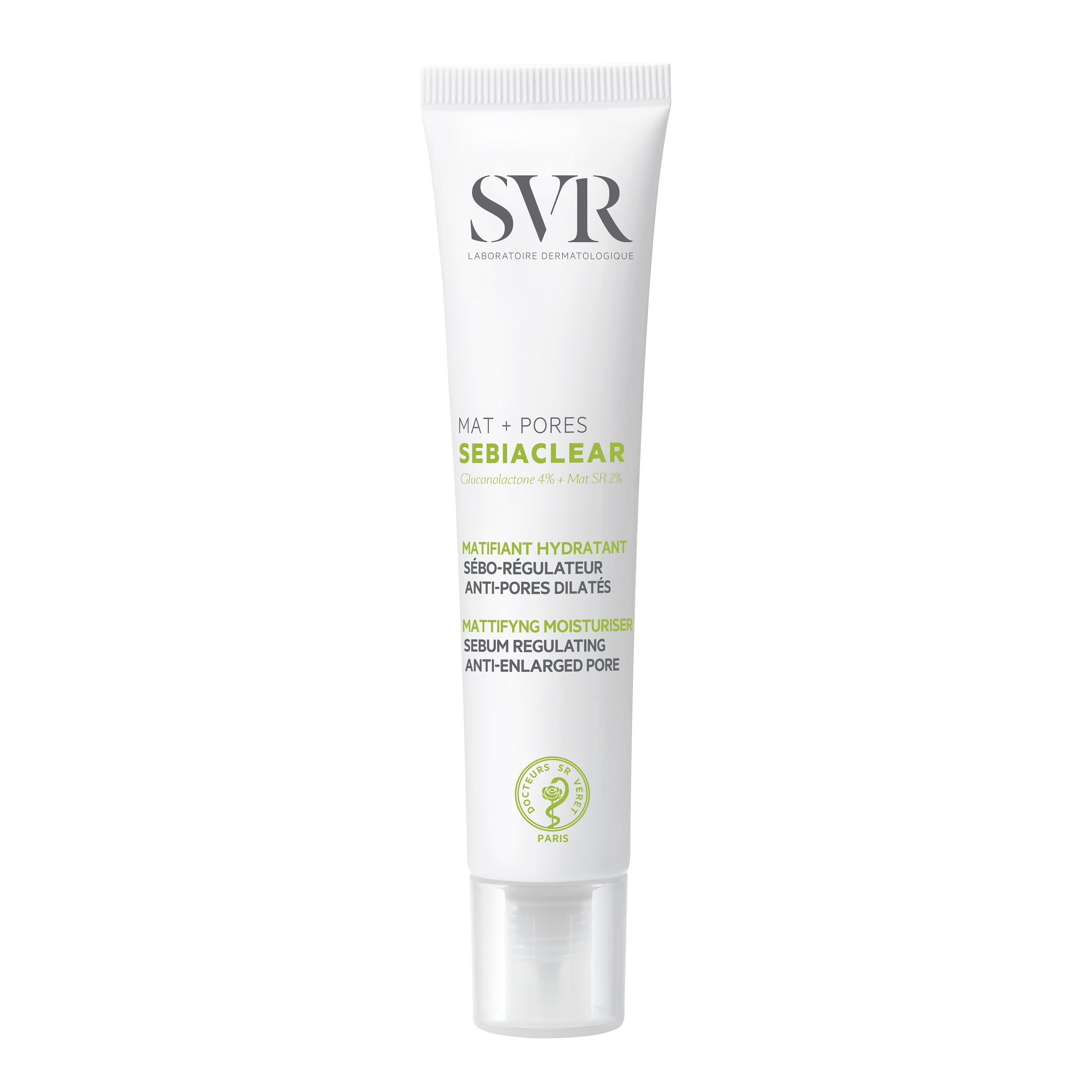 SVR Sebiaclear Mattifying Pore-Minimising Fluid for Oily Skin 40ml - Damaged Box - BBE 11/2028
