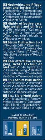 Weleda 5in1 Age Protect Multi-Action Serum Men 24h Moisturiser 30 mL Vegan - Damaged Box