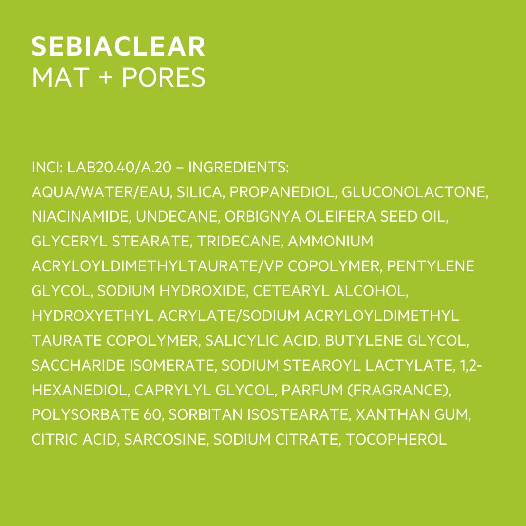 SVR Sebiaclear Mattifying Pore-Minimising Fluid for Oily Skin 40ml - Damaged Box - BBE 11/2028
