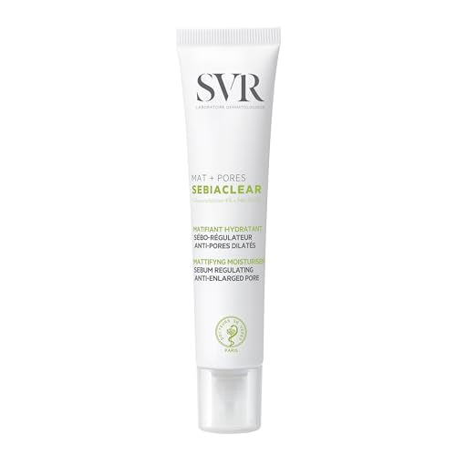 SVR Sebiaclear Mattifying Pore-Minimising Fluid for Oily Skin 40ml - Damaged Box - BBE 11/2028