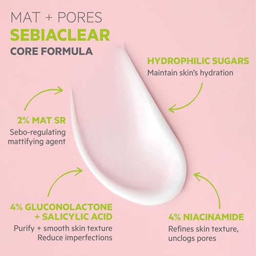 SVR Sebiaclear Mattifying Pore-Minimising Fluid for Oily Skin 40ml - Damaged Box - BBE 11/2028