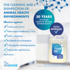 ANIGENE Surface Disinfectant Cleaner 5 Litre Citrus Scent - Pet Animal Virus Bacteria Fungi Yeast Killer Solution - New