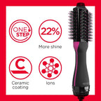 Revlon One-Step Hair Dryer & Volumiser RVDR5282UKE - 2-in-1 Ionic Ceramic Styling Tool for Mid-Short Hair - Smaller Oval Design - Damaged Box