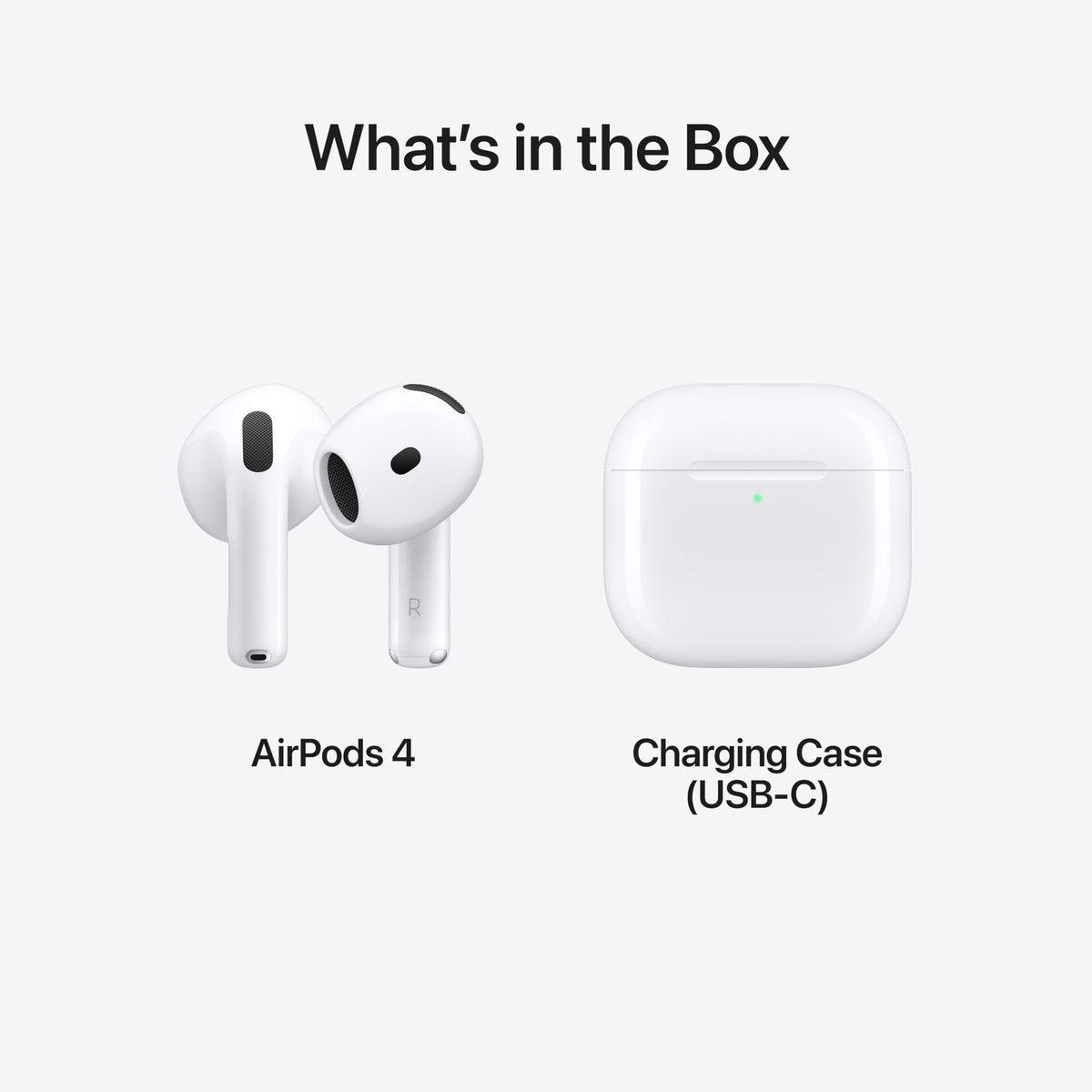 Apple AirPods 4th Generation Wireless Bluetooth Earbuds - In-Ear Headphones with Charging Case - Like New