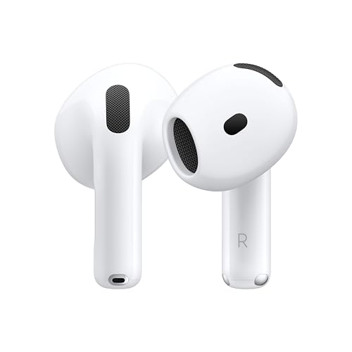 Apple AirPods 4th Generation Wireless Bluetooth Earbuds - In-Ear Headphones with Charging Case - Like New